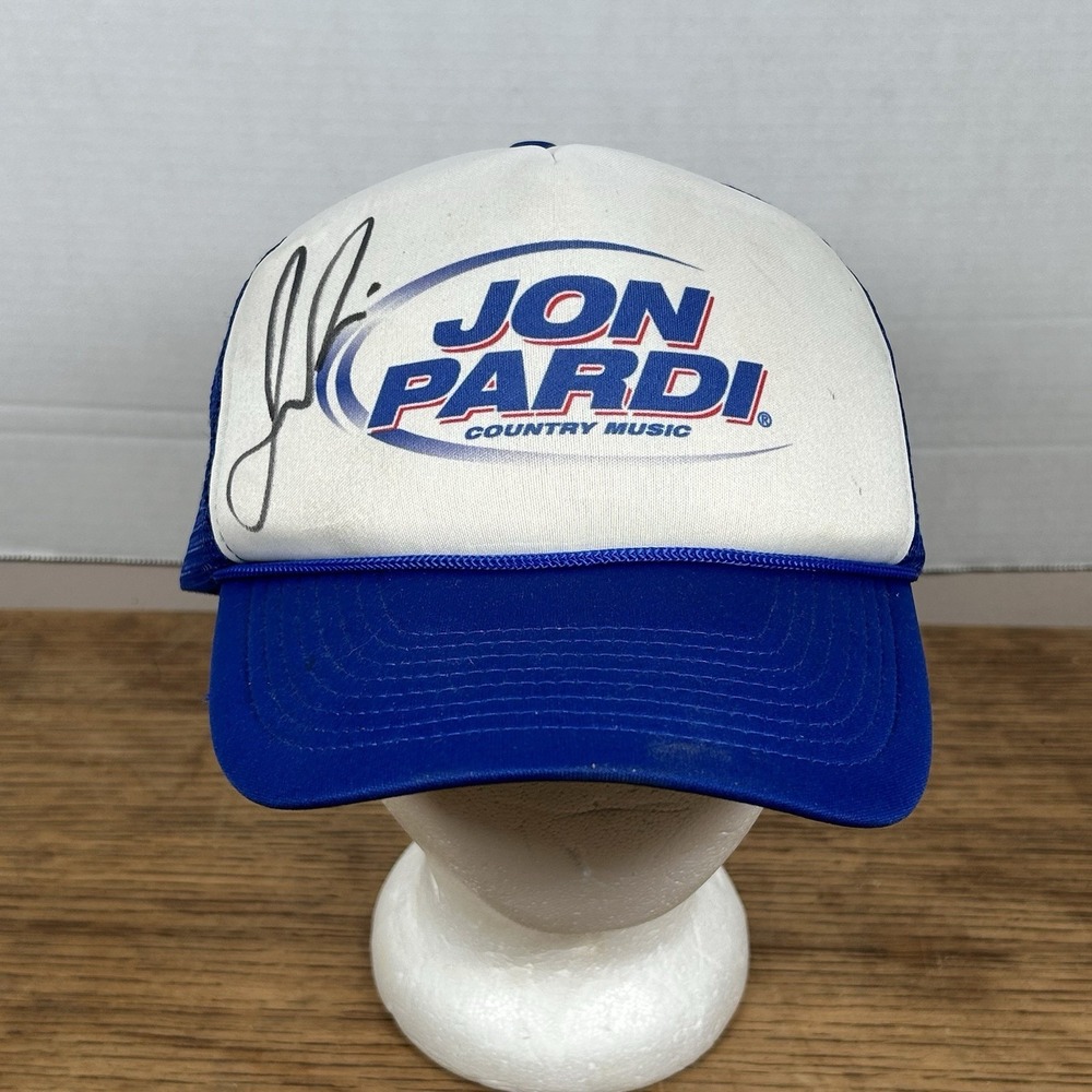 Jon Pardi Country Music‎ Signed Hat Cap Adjustable Decky